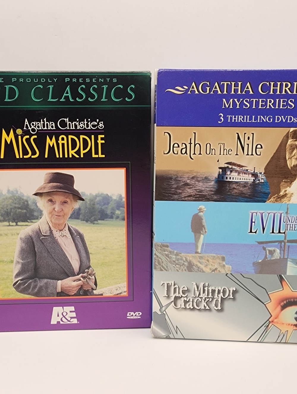 Agatha Christie Mysteries DVD Sets Miss Marple BBC British Mystery Drama